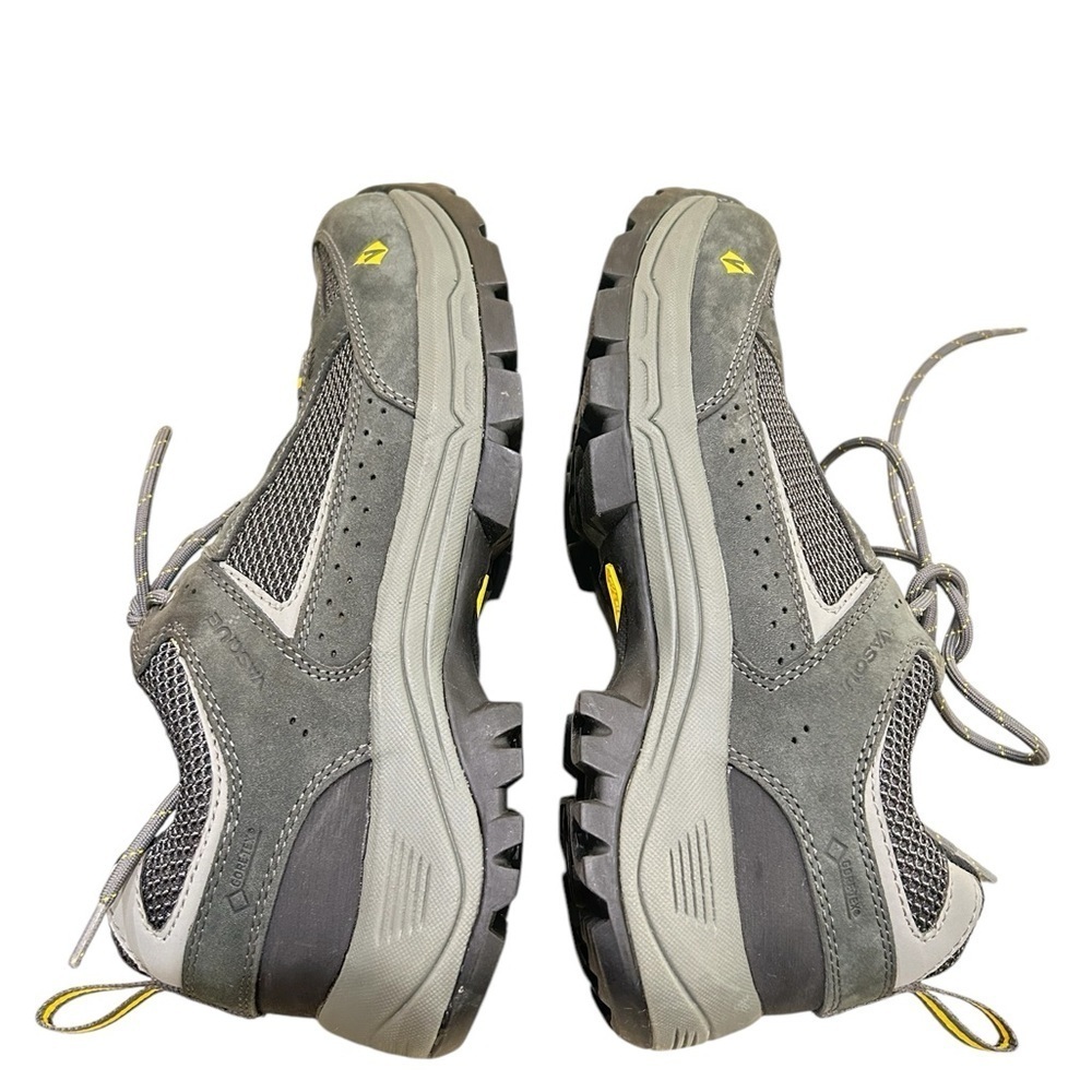 Vasque Gray and Yellow Men's Athletic Hiking Shoes - Picture 4 of 10